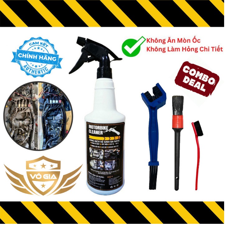 Dung dịch tẩy rửa đa năng Motorbike Cleaner 850ml - chuyên tẩy dầu nhớt, lốc máy, vỏ xe,...CHÍNH HÃNG
