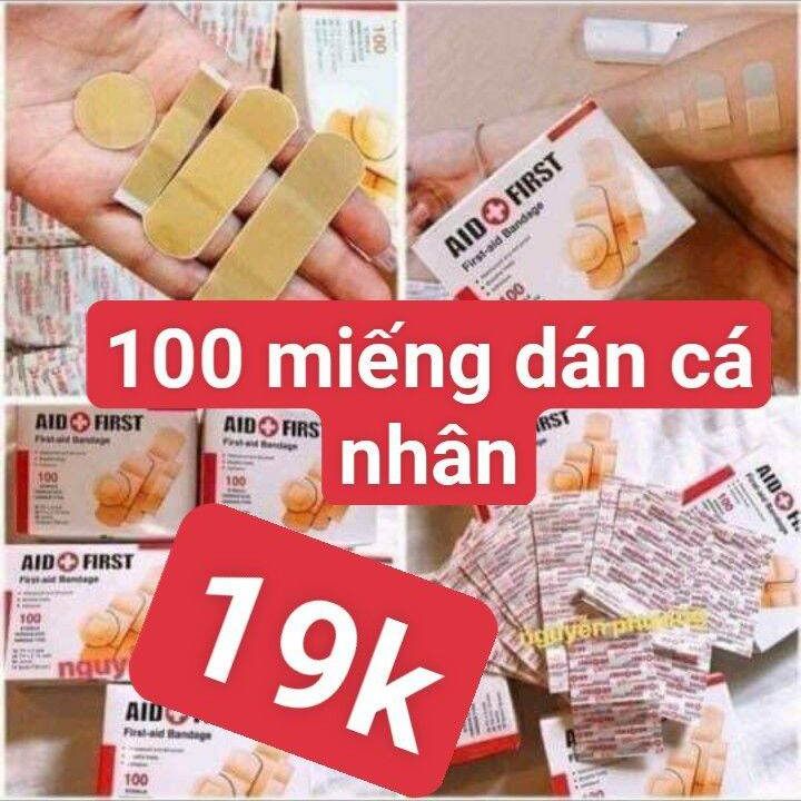 Set 100 miếng dán cá nhân