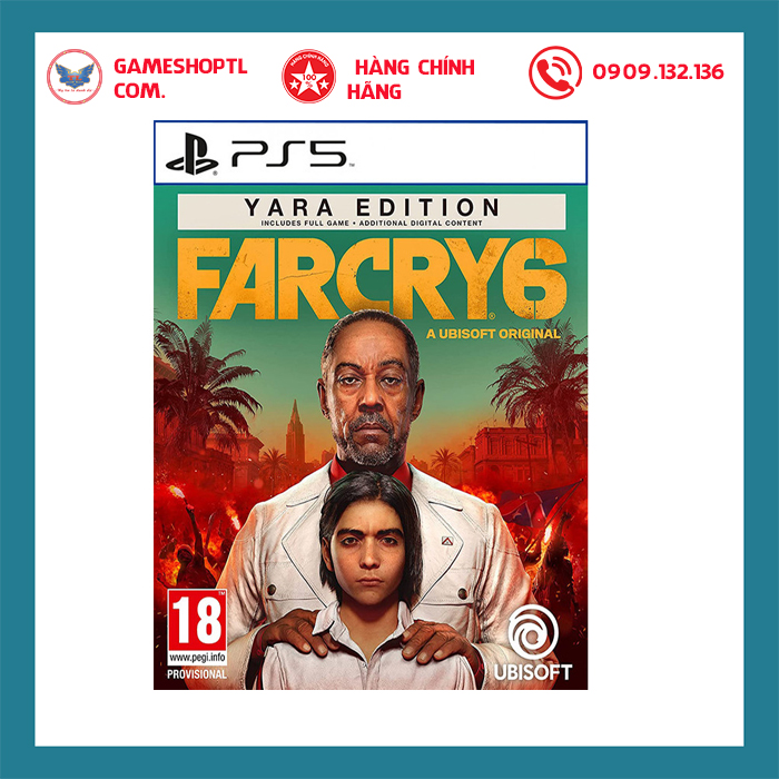 Đĩa game far cry 6 cho máy playstation 5