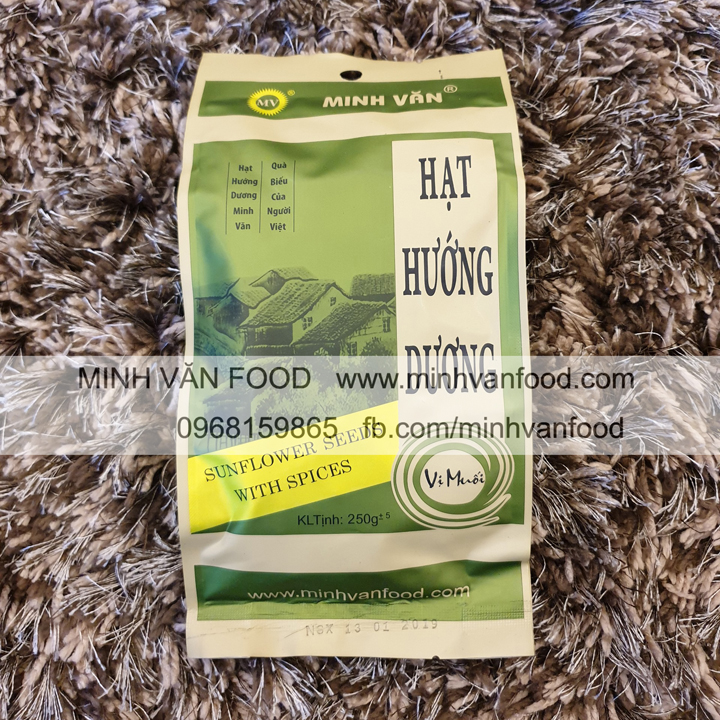 Hướng dương muối 250g - hướng dương minh văn