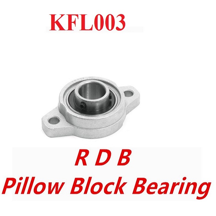 Gối đỡ vòng bi nằm trục 17mm kfl003