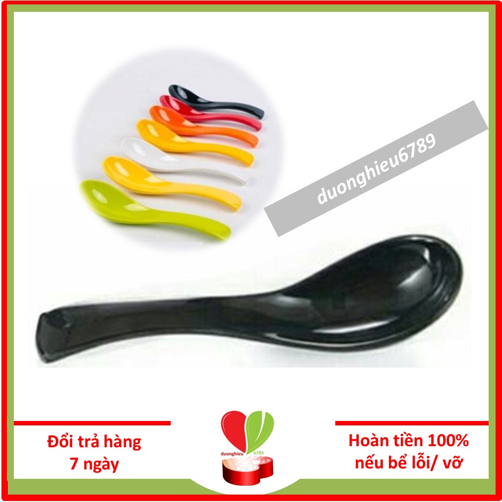 Thìa Phíp Nhựa Nhiều Màu