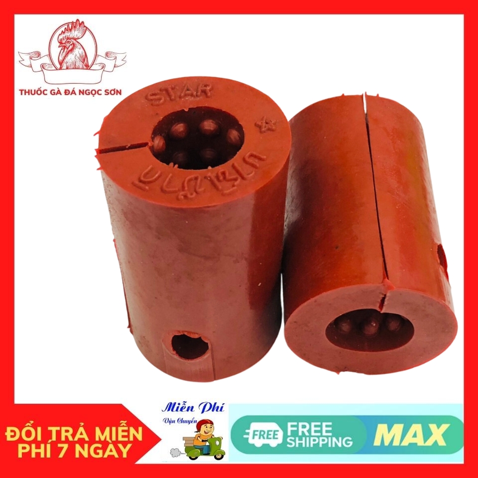 Tạ Chân Tập Lực cho gà. chất liệu bằng cao su mềm dẻo.Mỗi đôi nặng 140g Thiết kế tiện dụng.
