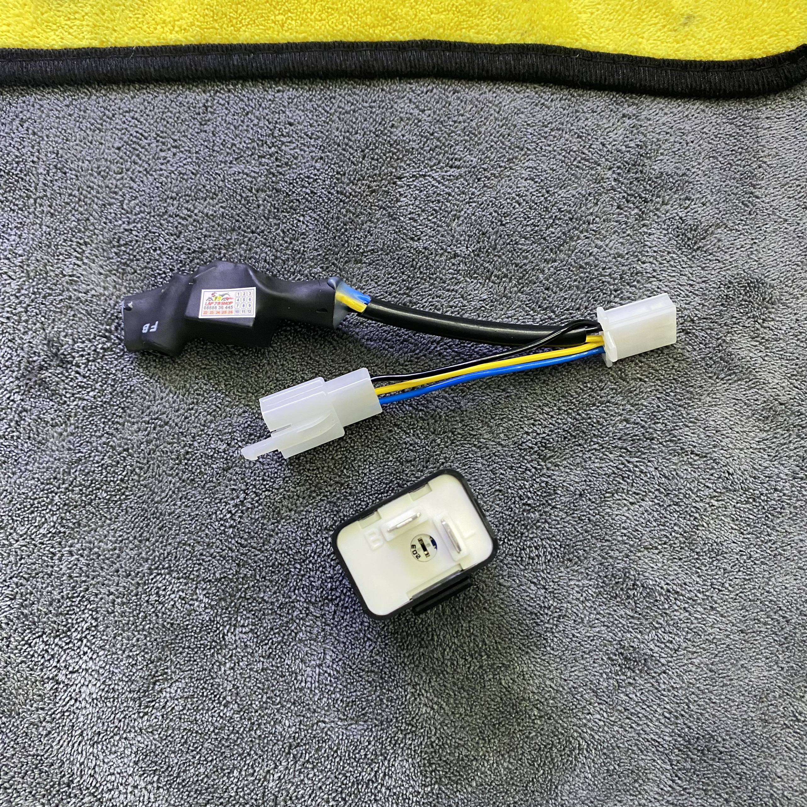 Mạch hazard ưu tiên lắp cho Sirius 110 ,Sirius Fi