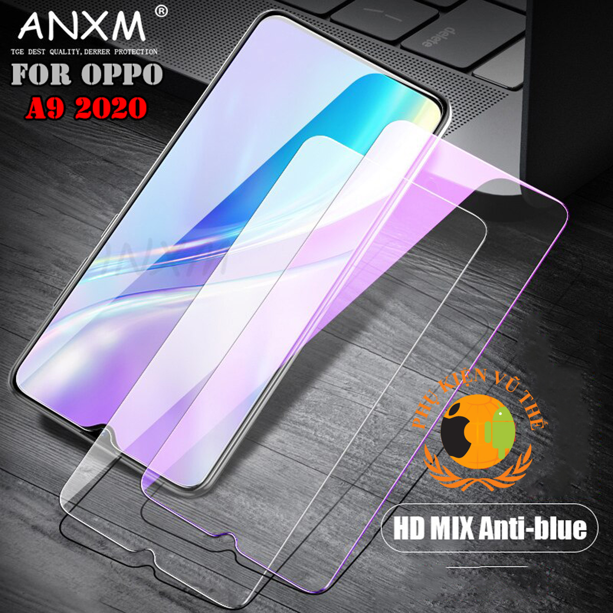 Kính Cường Lực Full Keo Nano Oppo A9 2020