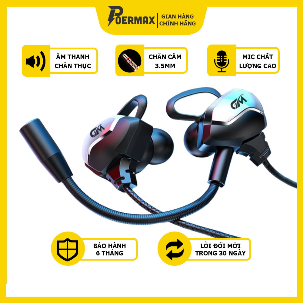 Tai nghe gaming có mic cho điện thoại G3000 chuyên chơi game PUBG Mobile mic rời 360
