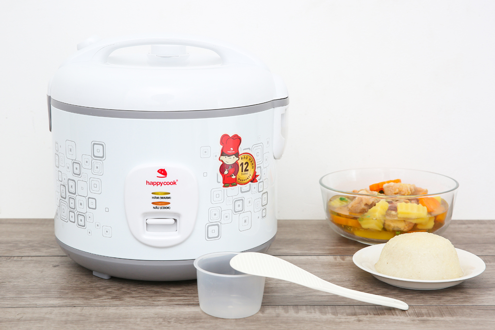 Nồi cơm điện happycook 1.8 lít hcj-1822