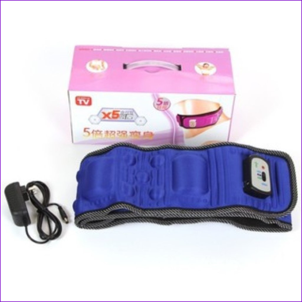 Đai massage X5 , masage bụng giảm mỡ , máy masage thư giãn cơ thể