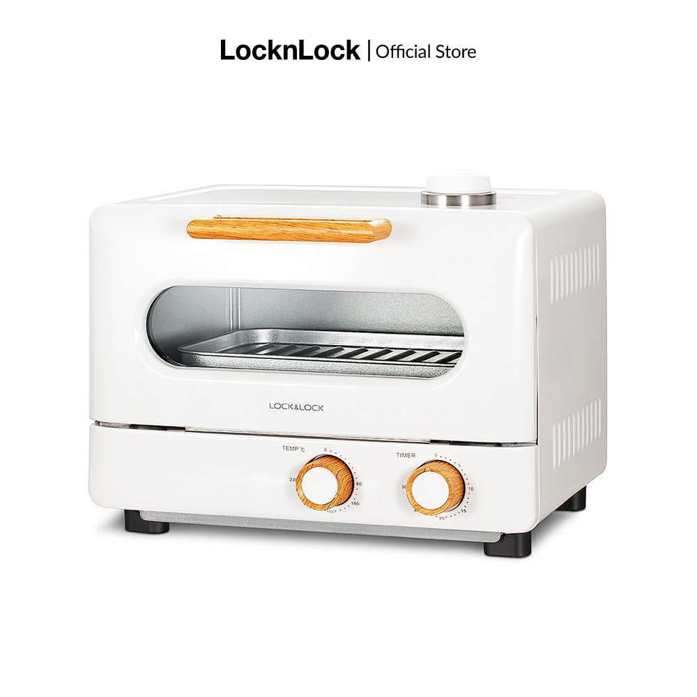 EJO121 - Lò nướng điện Lock&Lock - 9L,800W - Hâm nóng bằng hơi nước, nướng bánh dễ dàng