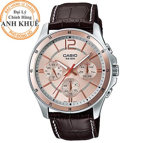 Đồng hồ nam casio anh khuê mtp-1374l-9avdf