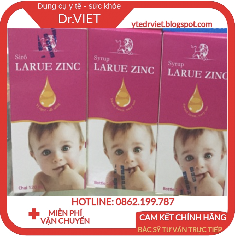 [HCM]Siro Larue Zinc chai 120ml bổ sung kẽm giúp phòng ngừa thiếu hụt kẽm trong các trường hợp mất kẽm- Tăng sức đề kháng cho trẻ em và trẻ nhỏ mùa dịch bệnh giúp hệ miễn dịch của trẻ được tăng cường tăng chiều cao cho bé
