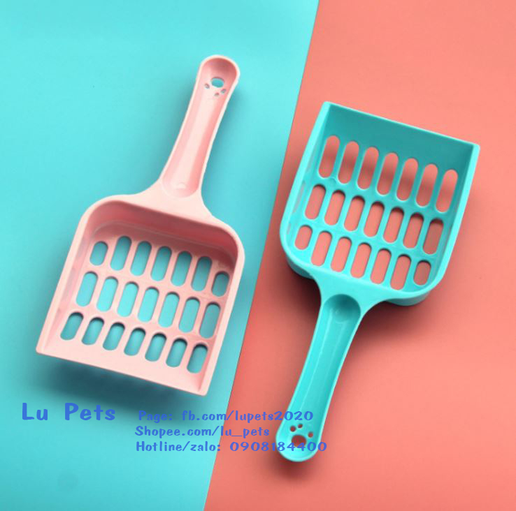 Xẻng nhựa hốt phân Mèo - Xẻng lọc cát Mèo