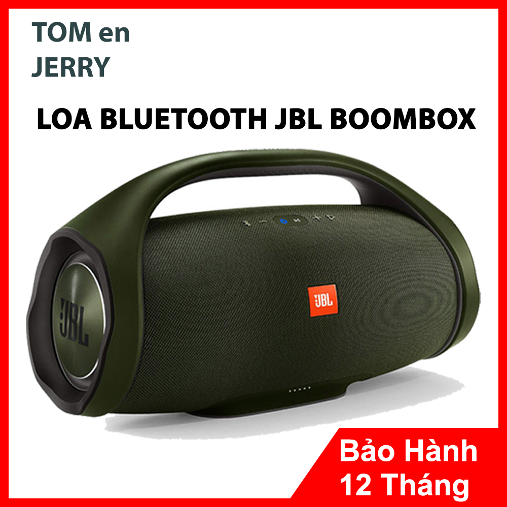 [ SALE CỰC KHỦNG 50% ] Loa  Bombox - Loa Bluetooth Bombox - Chống Nước - Ghép nối âm thanh Stereo 3D .lỗi 1đổi 1.bh 12 tháng