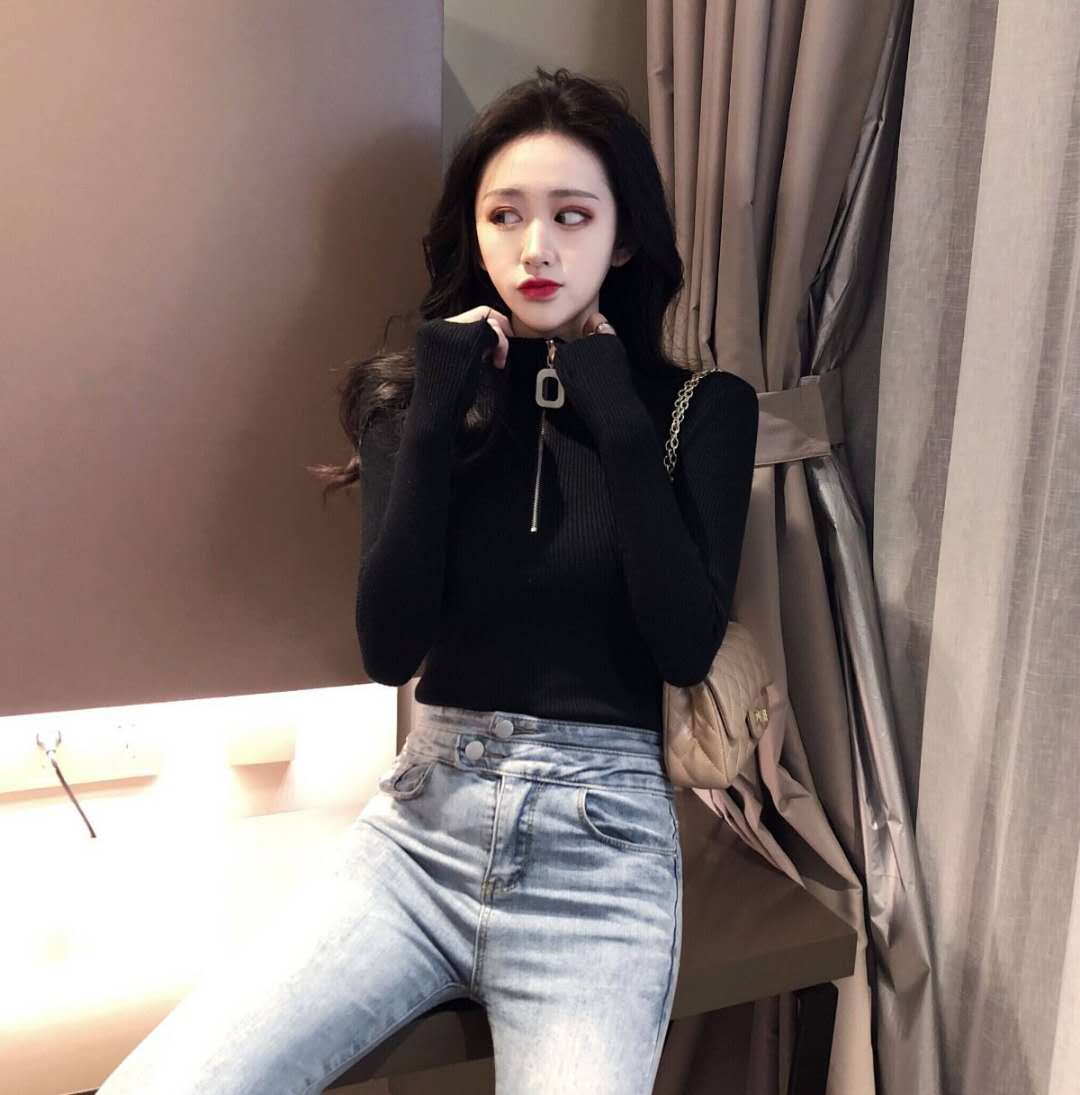 Áo len basic ulzzang quảng châu alk16