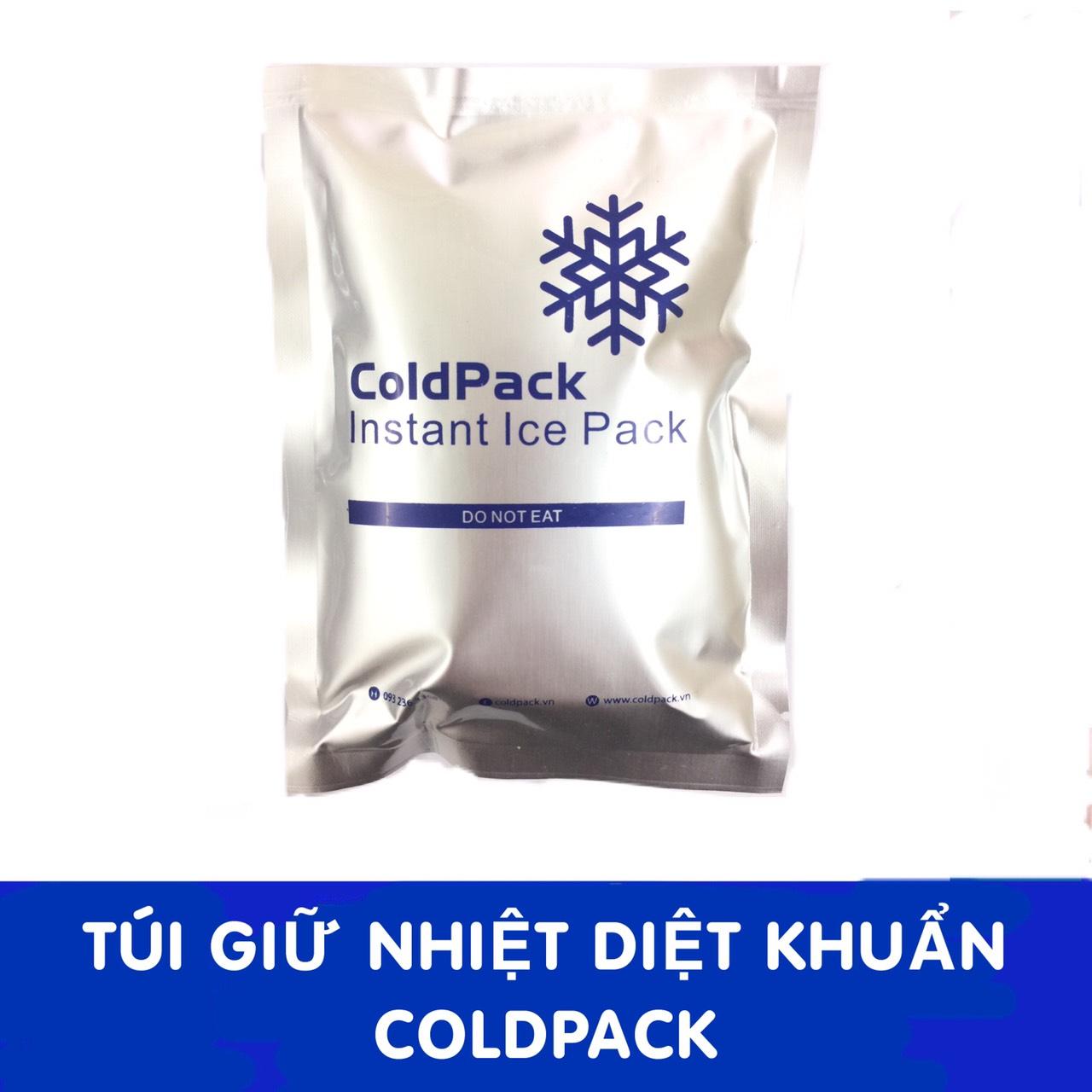 Đá khô diệt khuẩn, giữ lạnh Coldpack Việt Nam 350gr