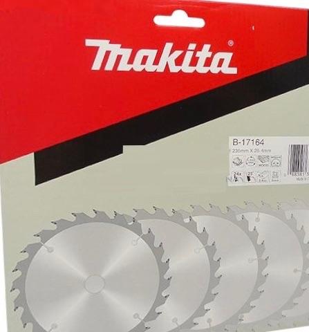 Lưỡi cưa gỗ hợp kim 235x25.4x24t b-17164 makita