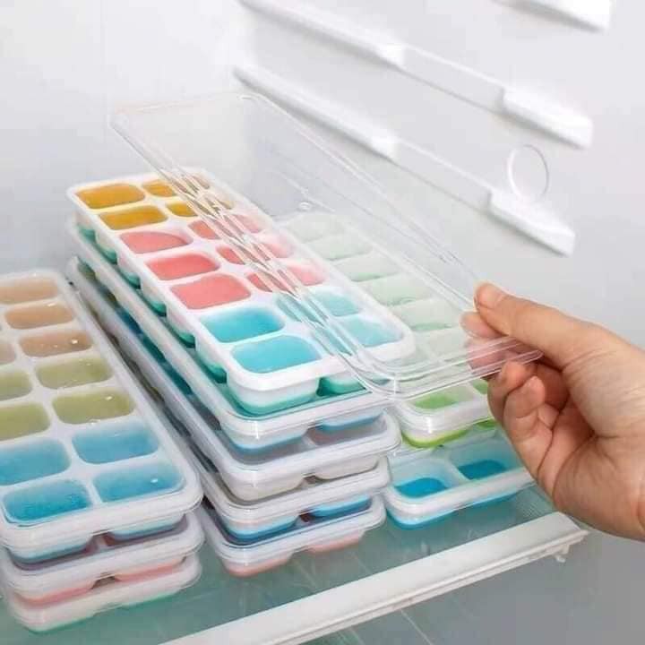 Khay đá, khay trữ đông đế silicon