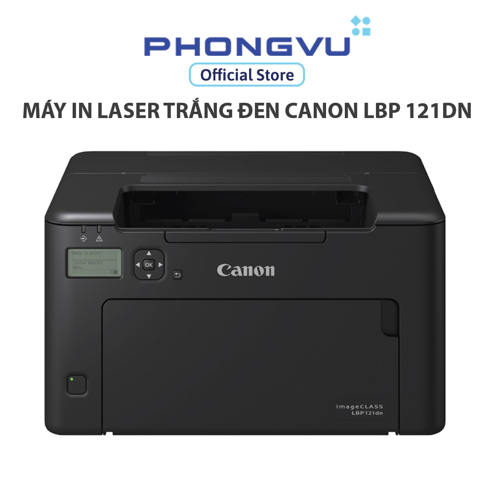 Máy in Laser trắng đen Canon LBP 121DN - Bảo hành 12 tháng