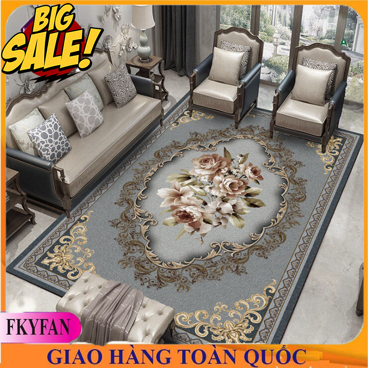 Thảm Sàn Bali mẫu mới 2022 Trải Sàn Trang Trí Cao Cấp 2m x 3m sang trọng hiện đại - Thảm Lì Bali Hàng Đẹp ( Mặt Sau Chống Trơn Trượt) Thảm trải sàn phòng khách Thảm trải sàn phòng ngủ sang trọng tiện lợi tham trai san
