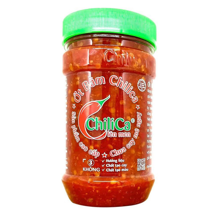 Ớt bằm chilica - tương ớt chilica - thực phẩm chia sẻ