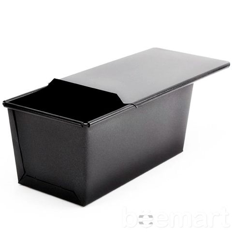 [HCM]Khuôn bánh mì gối 21cm có nắp chống dính