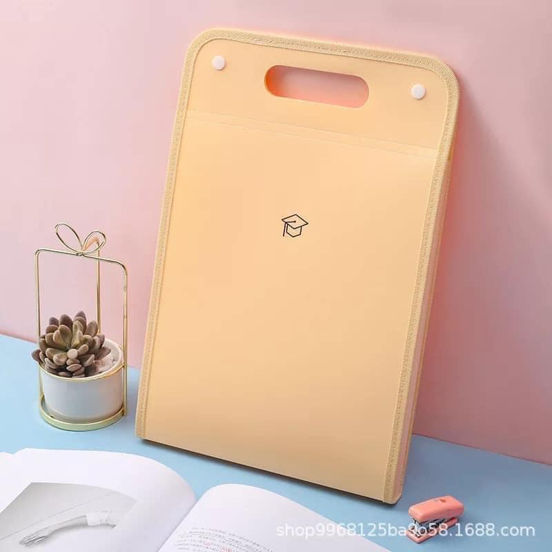 Túi đựng tài liệu nhiều ngăn A4 tiện lợi - 13 ngăn-Quyển đựng tài liệu,Cặp đựng tài liệu hồ sơ-Tài liệu hồ sơ