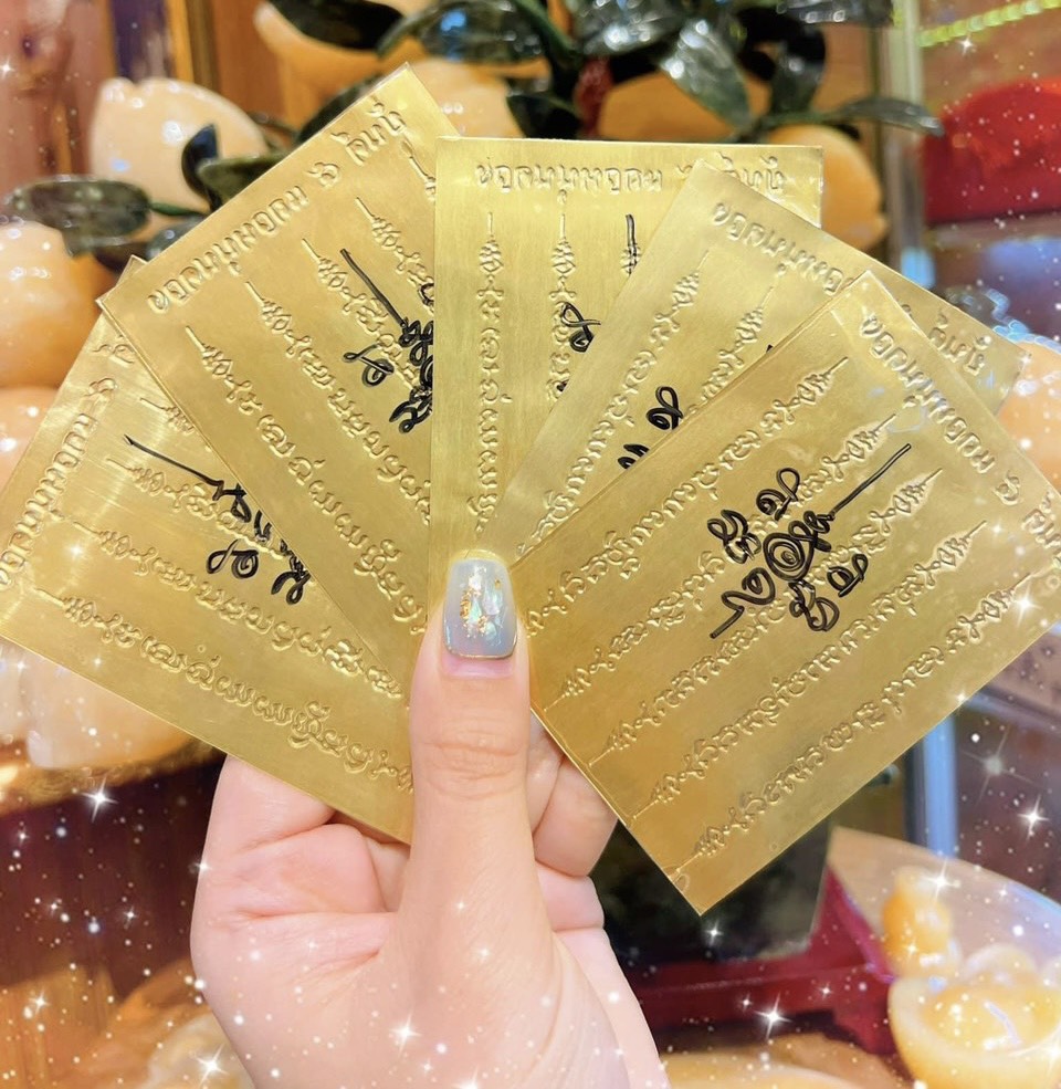 Phong thủy - Lá Yant mẹ vip Thái Lan