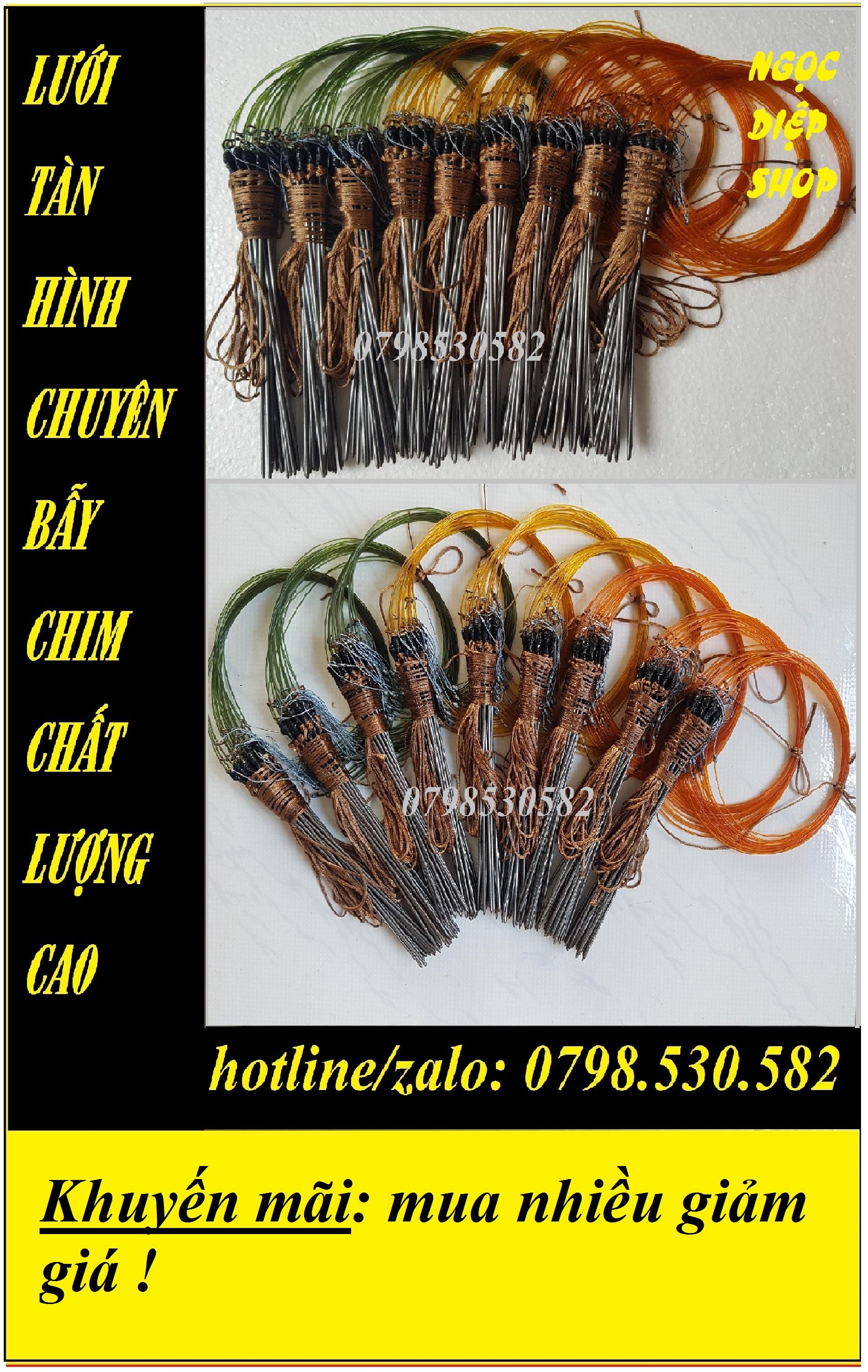Giò bẫy quốc, bịp, đa đa, gà đồng , dây thòng bằng cước nhật siêu bền, 20 chân thép  có mài nhọn cắm mọi địa hình, kết nối 20 chân bằng  dù sáp dài 4m chống thấm nước