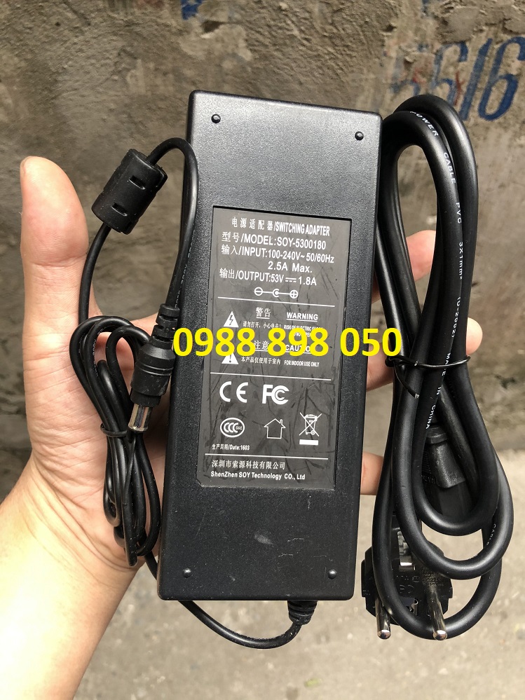 Nguồn adapter dc 53v 1.8a 95w loại tốt