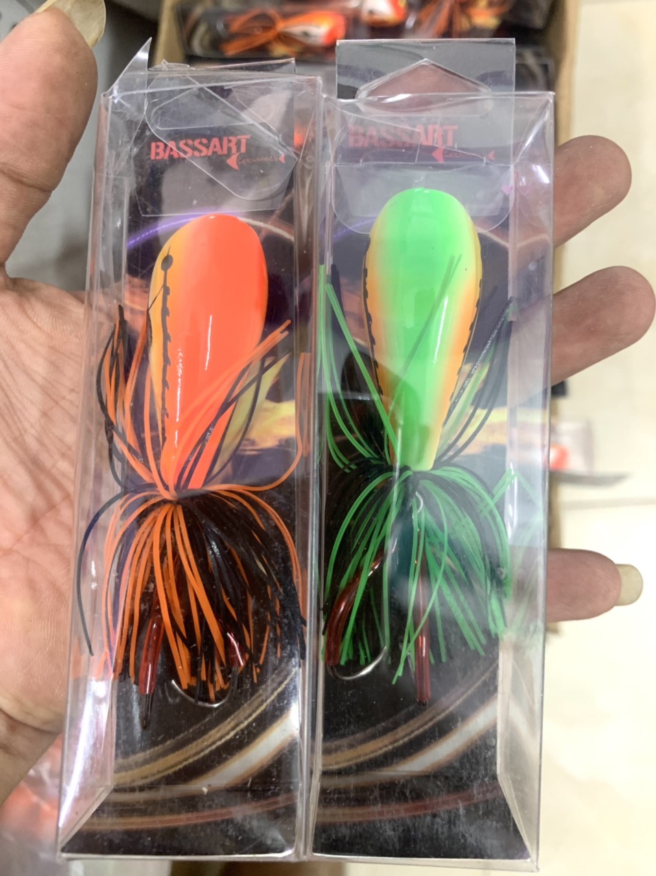 Mồi nhái giả 3d, mồi câu lure, nhái nhảy câu các loại cá săn mồi cực nhậy