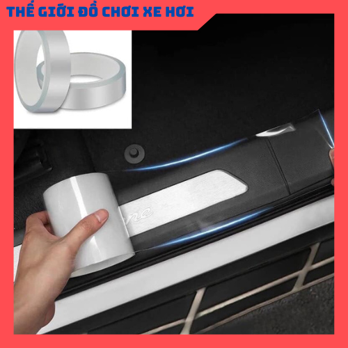 Cuộn băng trong phủ nano và acrilic chống trầy xước xe