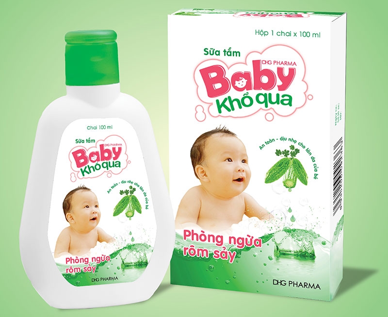 Sữa tắm bé Baby Khổ qua - DHG Chai 100ml