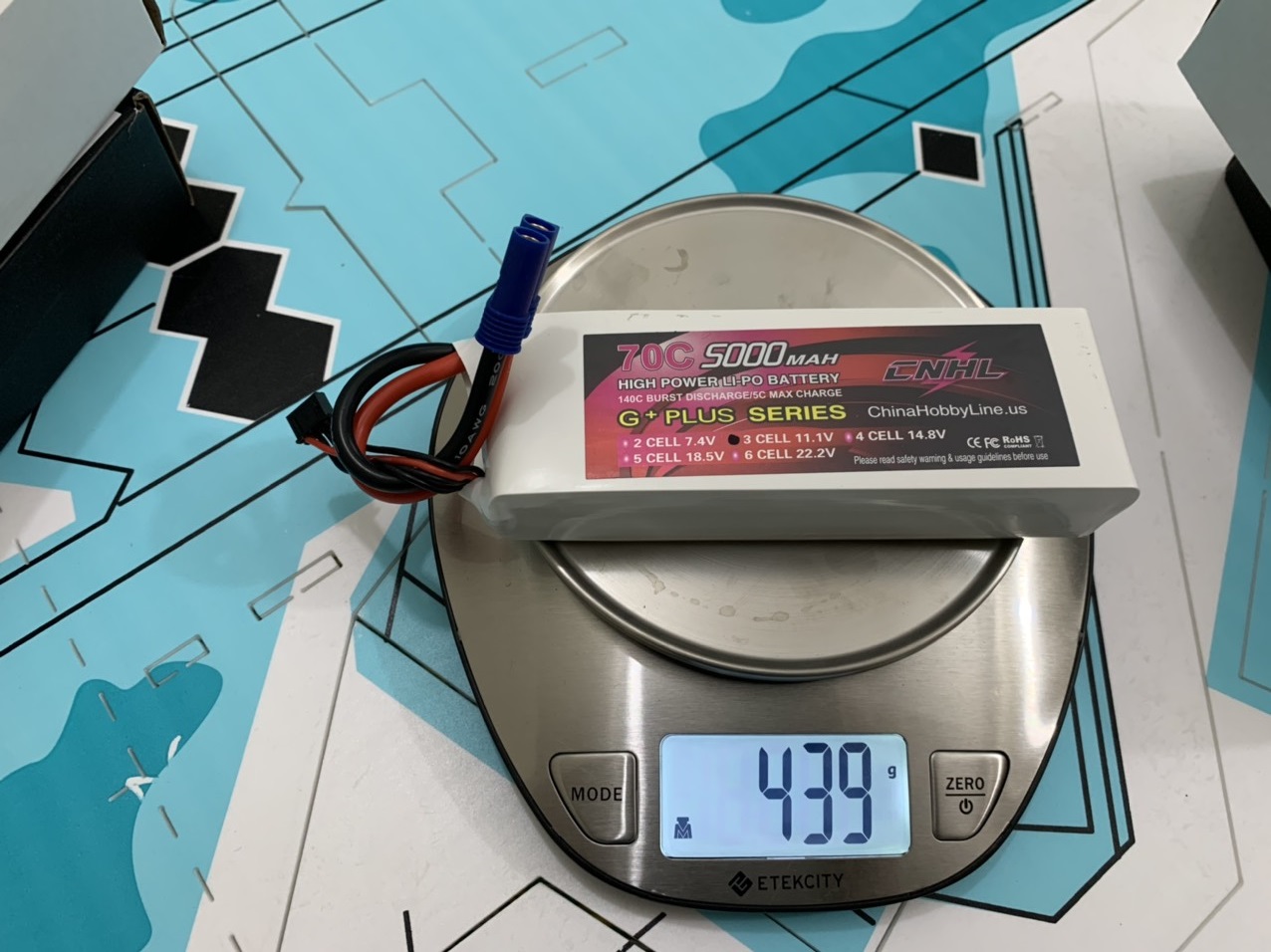 PIN CNHL G+PLUS 5000MAH 3S 4S, 6s 70C LIPO BATTERY - Hàng chính hãng 100%, nhập khẩu trực tiếp tại n