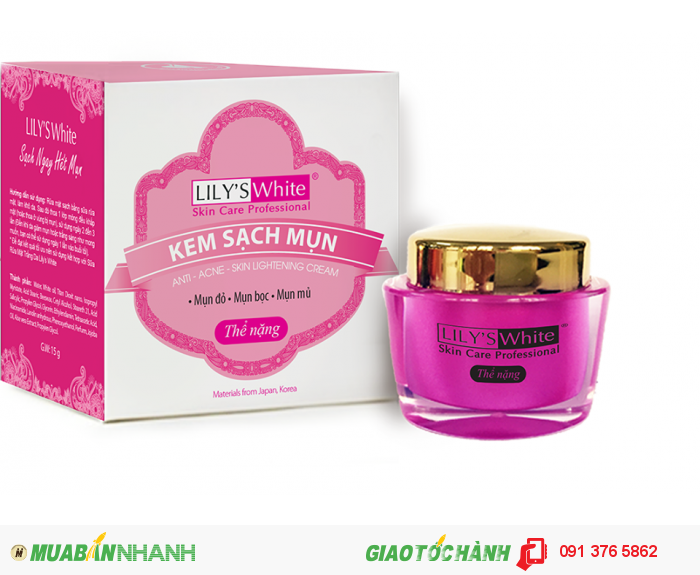 [HCM]Kem mụn LILYS WHITE thể nặng 16gr