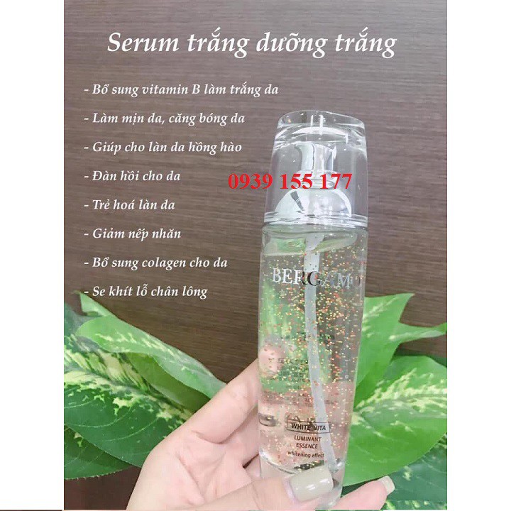 Serum Dưỡng Trắng Bergamo White vita - Hàn Quốc