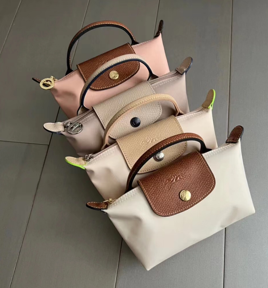 LongChamp original authentic 34175 089 919 series mini jiaozi handbag Does not include paper dust bag