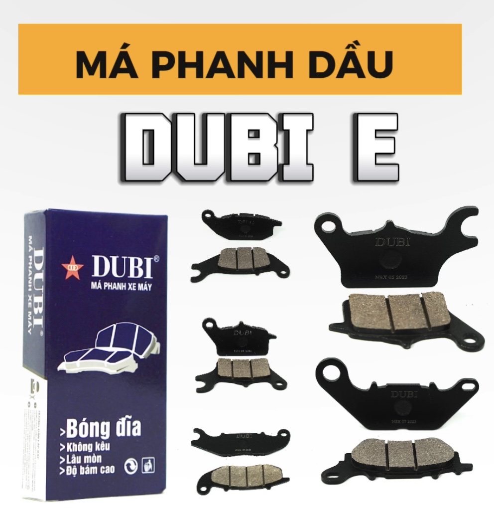 Má phanh dầu/Bố đĩa xe máy Dubi E