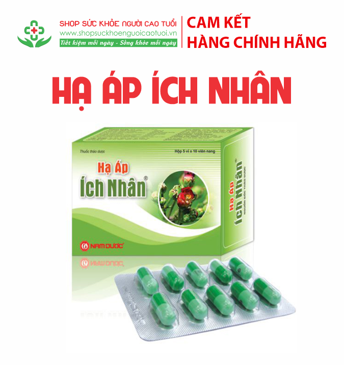 Hạ Áp Ích Nhân - Ổn định huyet áp, phòng ngừa tai biến