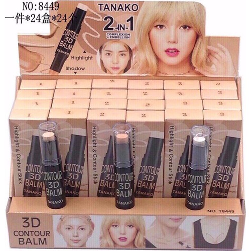 Bút Tạo Khối Bắt Sáng Mũi Thiết Kế Hai Đầu Tiện Dụng TANAKO 6.2g