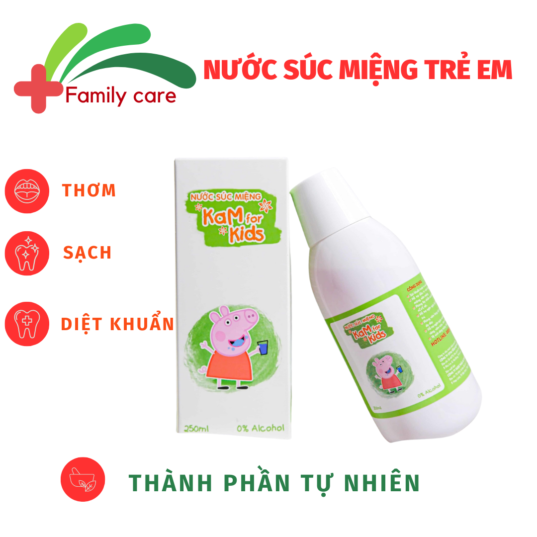 Nước súc miệng KaM for Kid - KanaCare
