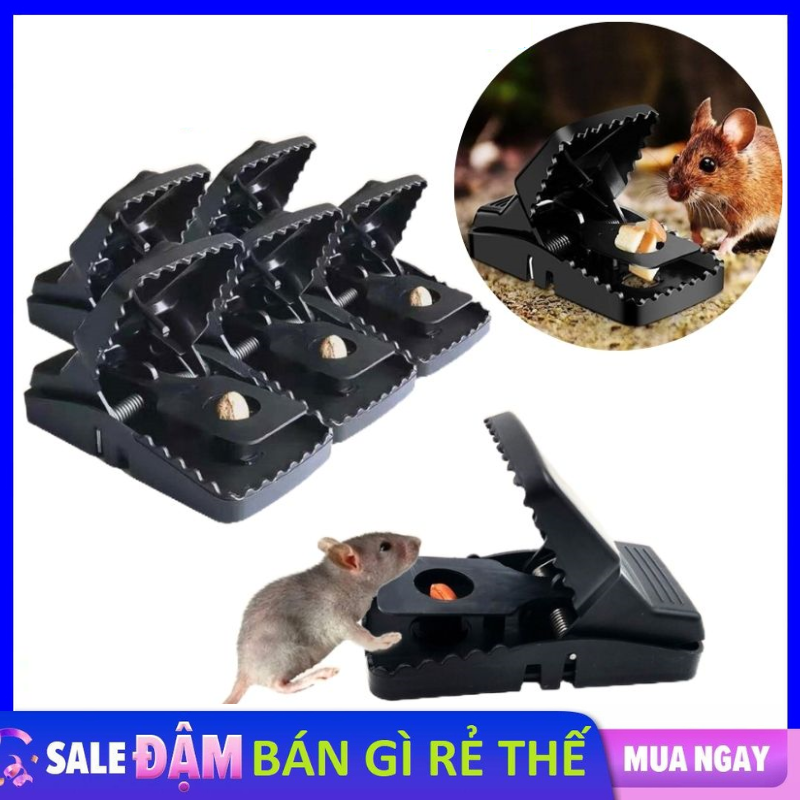 SET 2 Bẫy Chuột Thông Minh Thế Hệ Mới Có Lò Xo Đàn Hồi Với Độ Nhạy Cao Siêu Tiết Kiệm Dễ Sử Dụng Hiệu Quả Cao - Dụng Cụ Bắt Chuột