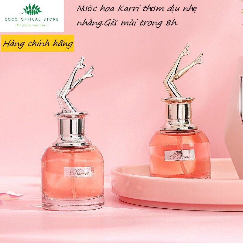 Nước hoa Karri xịt thơm toàn thân thơm lâu quyến rũ dùng cho nam nữ 30m
