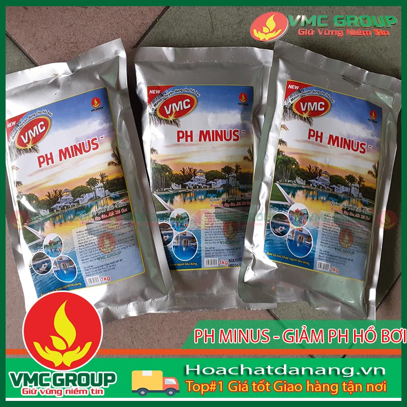 Combo 3 gói ph minus vmc bột giảm ph cho nước