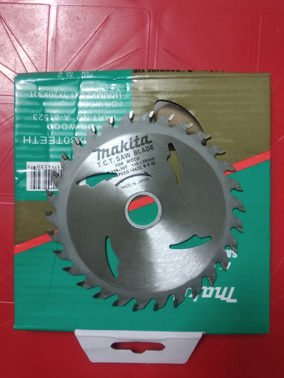 Lưỡi cắt gỗ makita 110mm x 20mm