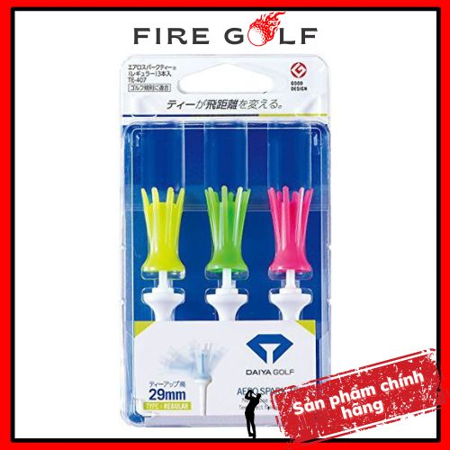 TEE GOLF - TEE ĐÁNH GOLF - Tee Golf Daiya Aero Spark Màu