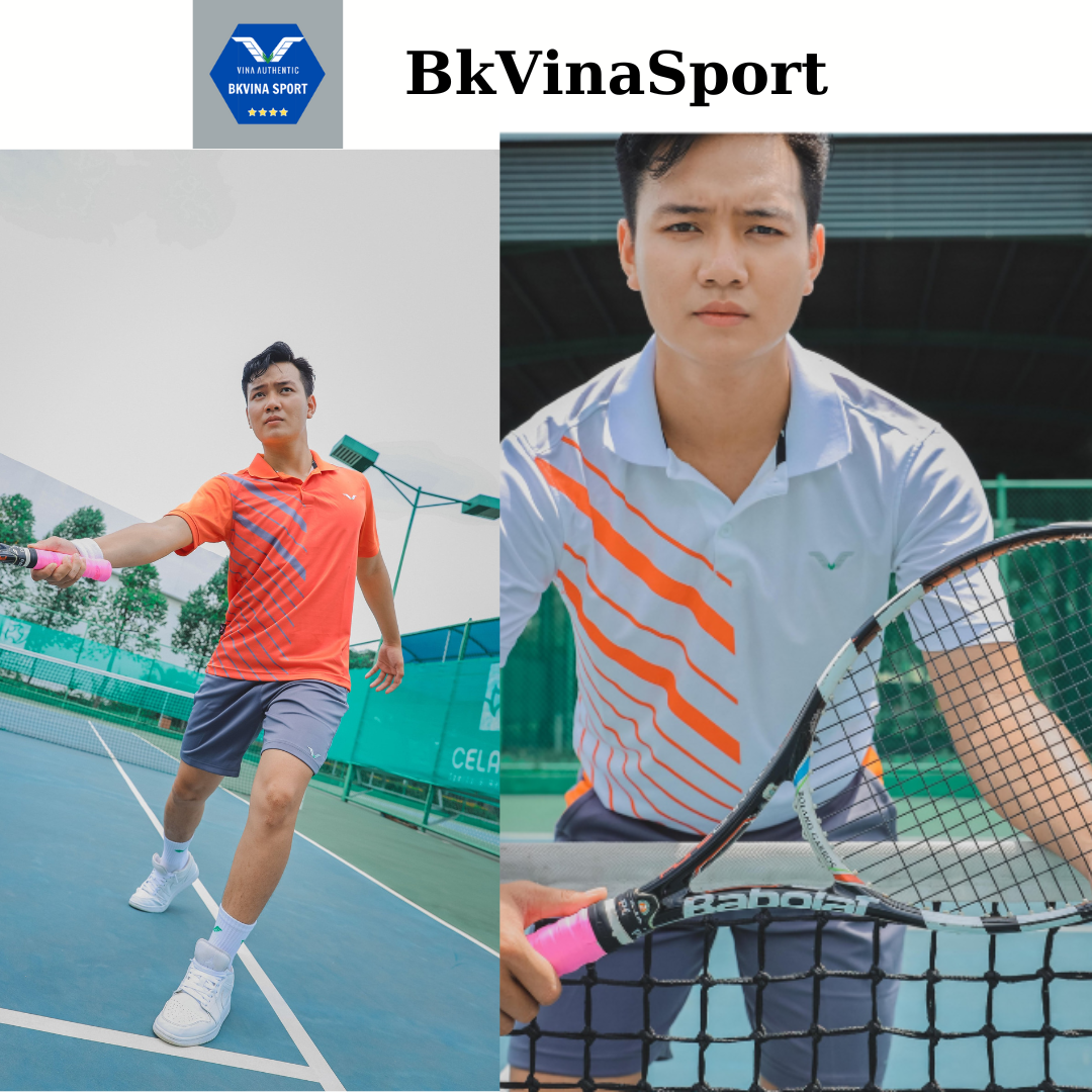 Áo thun nam cổ bẻ tennis, cầu lông cao cấp- hàng chính hãng avp06