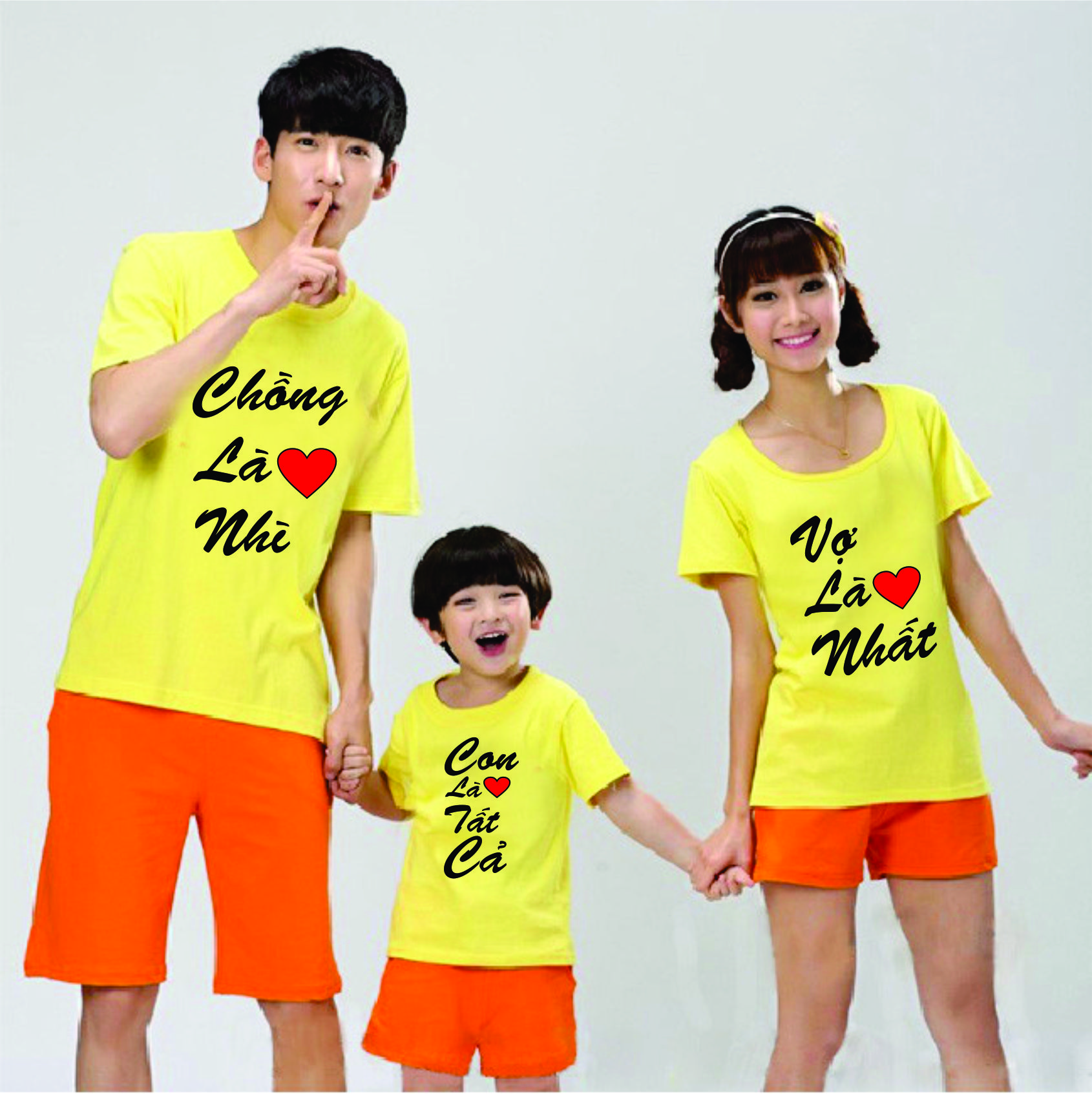 Áo thun gia đình 01