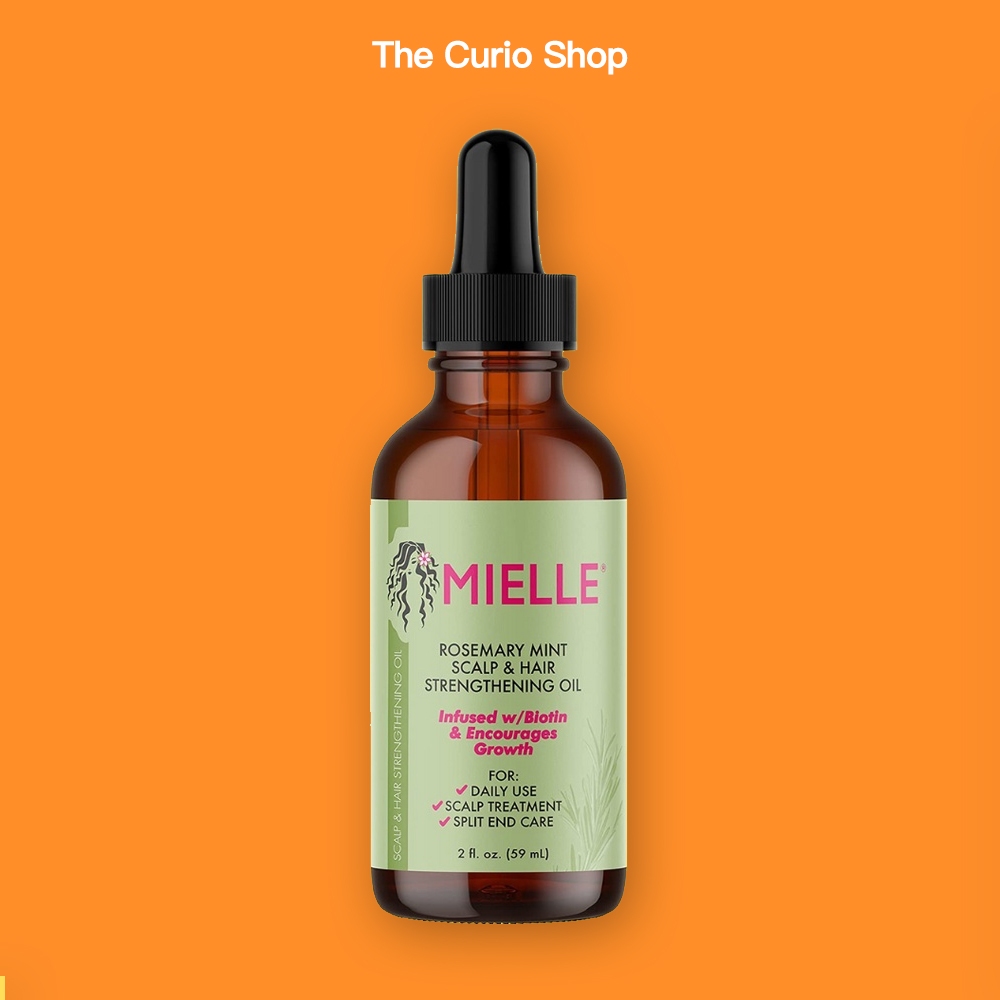 Mielle Dầu dưỡng dài tóc Mielle Organics Rosemary Mint Scalp & Hair Strengthening Oil 59ml【Hà Nội vận chuyển