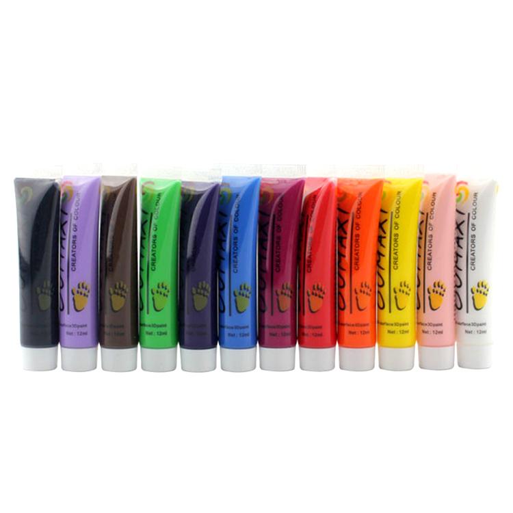 Bộ Set 12 màu vẽ móng tay OuMaxi (12ml) - Gấu Trúc Phụ kiện