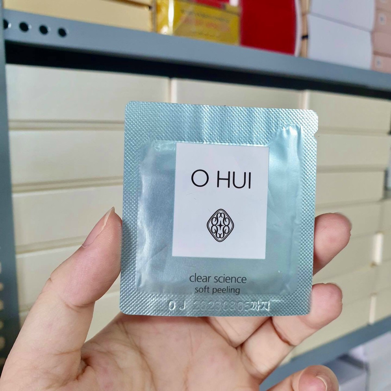 10 gói tẩy tế bào da chết ohui làm trắng da - ohui clear science soft peeling